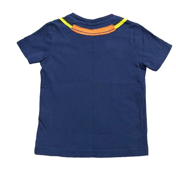 Mini Boden 3-4Y Rock & Roll Headphones Appliqué Shirt - Picture 3 of 4